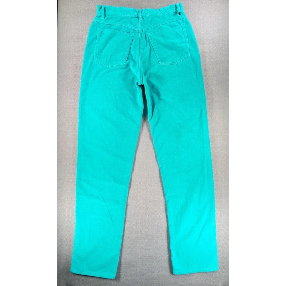 Ralph Lauren Pants Mens Size 30 Turquoise Straight Leg Brushed Cotton Casual
